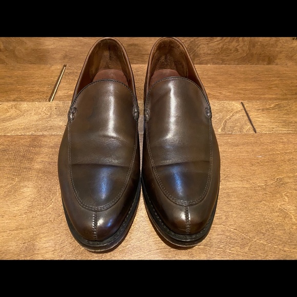 Allen Edmonds Steen Dark Brown Loafers 9D - Picture 2 of 10